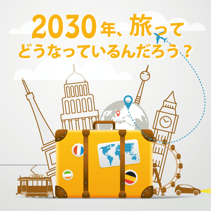 2030年、旅ってどうなっているんだろう？